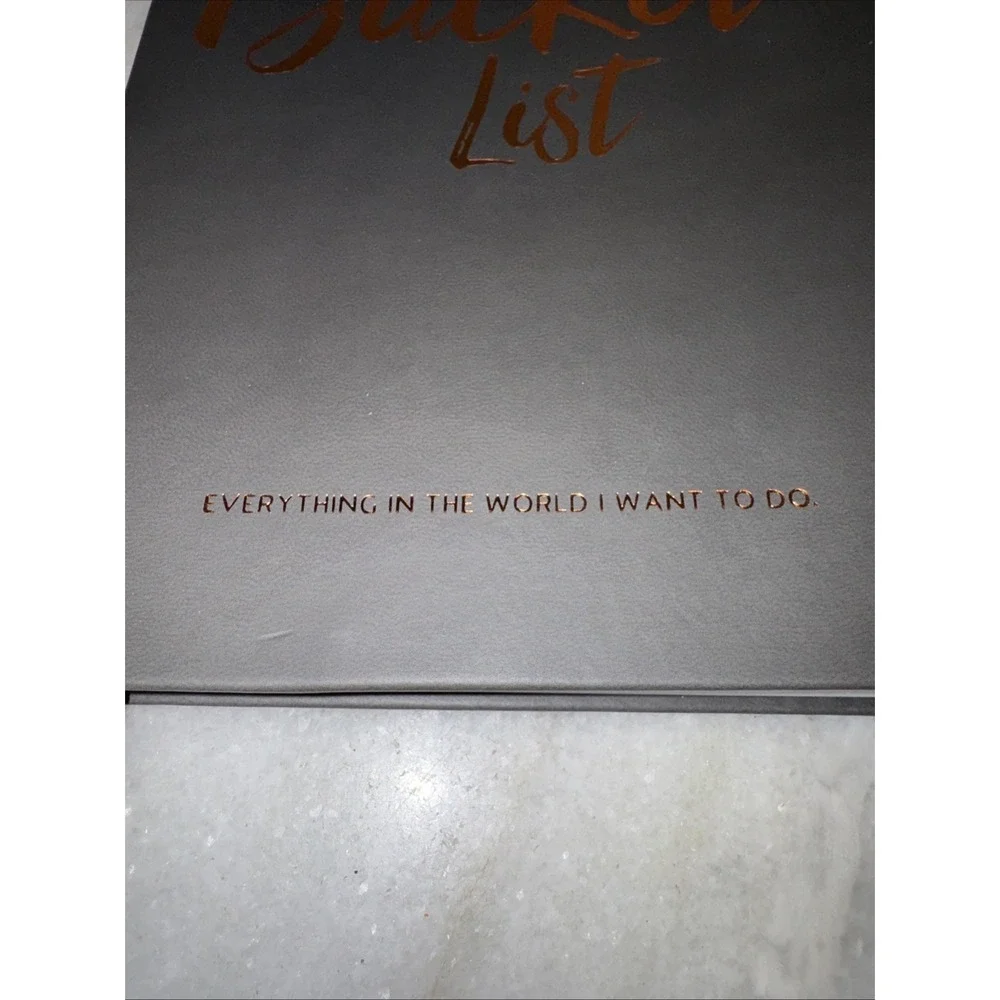 My bucket list journal Everything In The World I Want To‎ Do Book